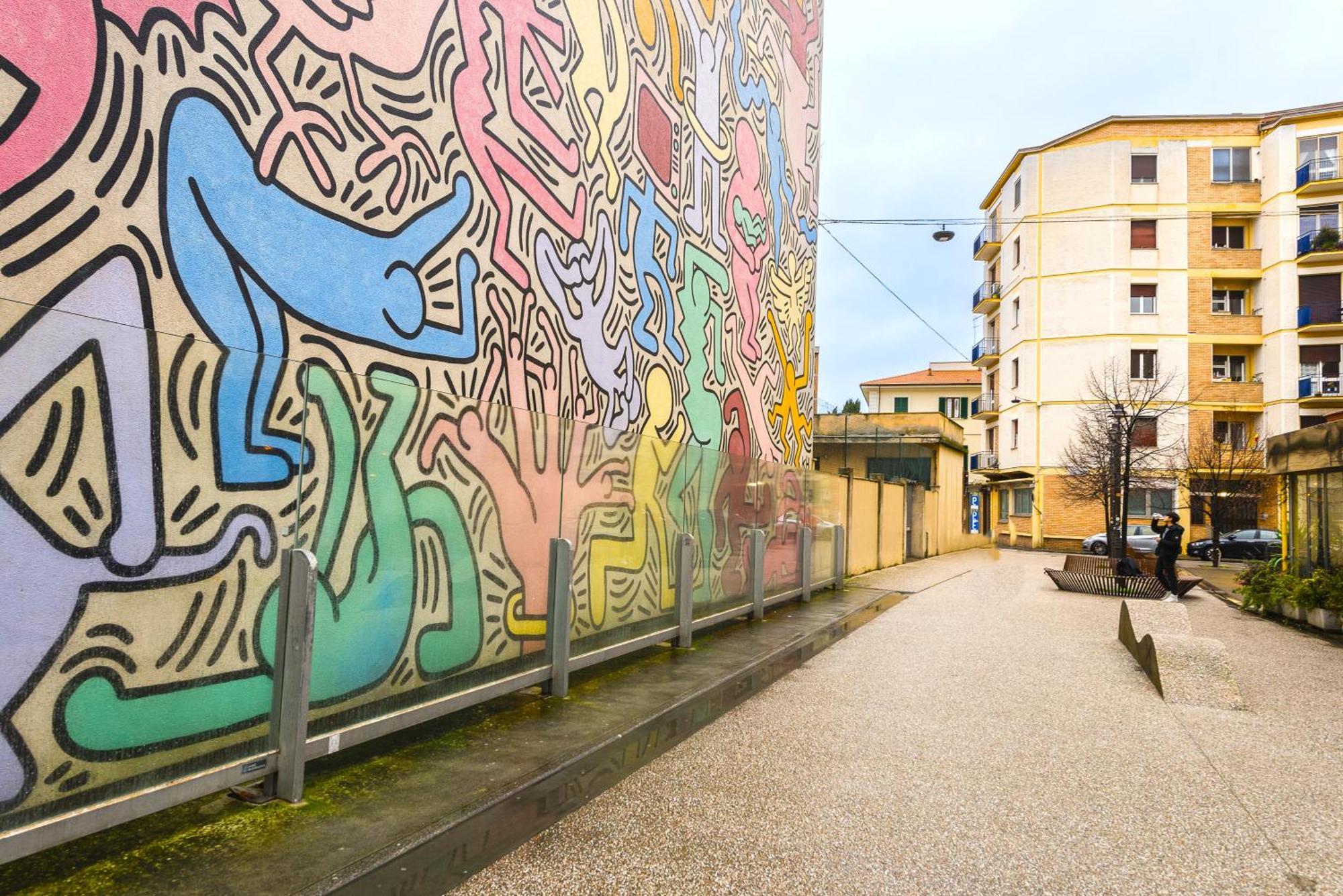 Ferienwohnung Hostly-Keith Haring Vista House Pisa Exterior foto